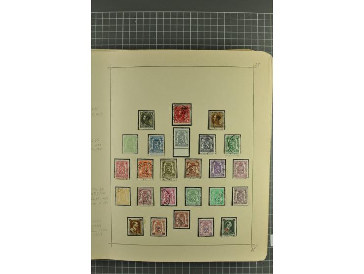 1849/1970, enorm inhaltsreiche Sammlung beginnend mit Mi.-Nr. 1 und 2 mit je über 60 Exemplaren inkl. Paaren und Briefen, des