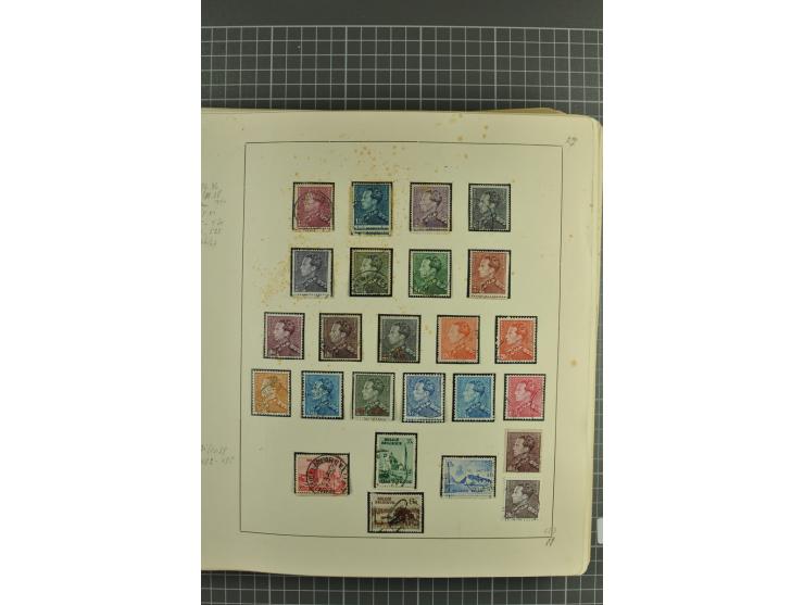 1849/1970, enorm inhaltsreiche Sammlung beginnend mit Mi.-Nr. 1 und 2 mit je über 60 Exemplaren inkl. Paaren und Briefen, des