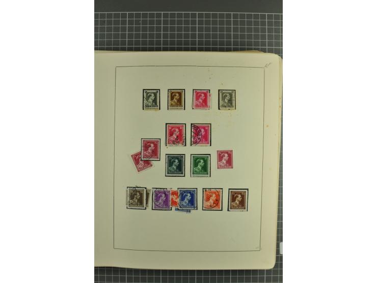 1849/1970, enorm inhaltsreiche Sammlung beginnend mit Mi.-Nr. 1 und 2 mit je über 60 Exemplaren inkl. Paaren und Briefen, des