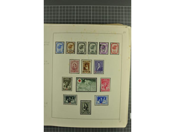 1849/1970, enorm inhaltsreiche Sammlung beginnend mit Mi.-Nr. 1 und 2 mit je über 60 Exemplaren inkl. Paaren und Briefen, des