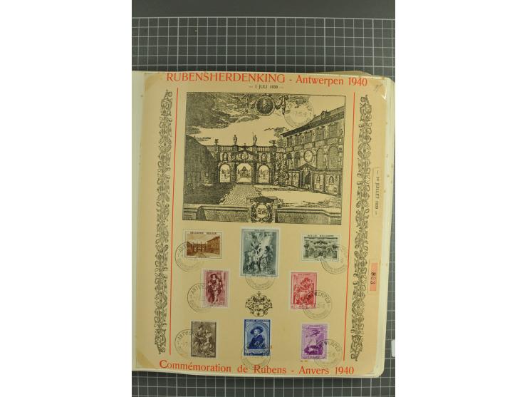 1849/1970, enorm inhaltsreiche Sammlung beginnend mit Mi.-Nr. 1 und 2 mit je über 60 Exemplaren inkl. Paaren und Briefen, des