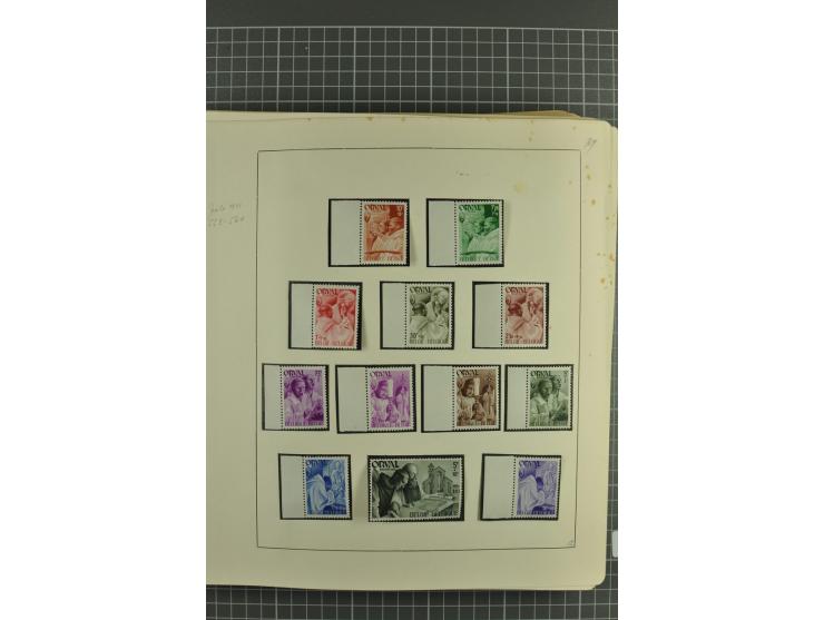 1849/1970, enorm inhaltsreiche Sammlung beginnend mit Mi.-Nr. 1 und 2 mit je über 60 Exemplaren inkl. Paaren und Briefen, des