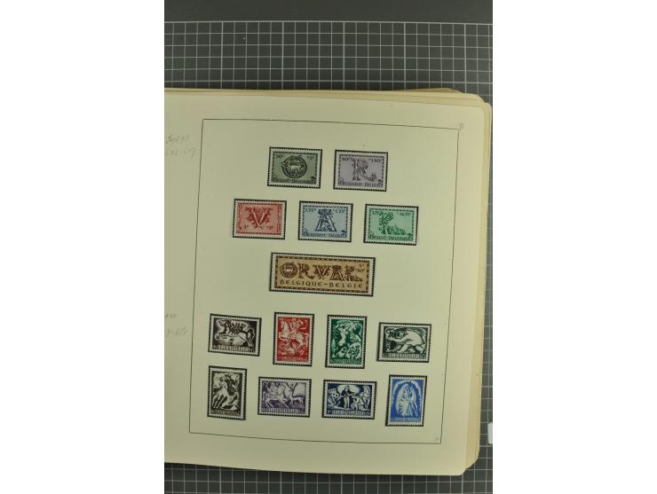 1849/1970, enorm inhaltsreiche Sammlung beginnend mit Mi.-Nr. 1 und 2 mit je über 60 Exemplaren inkl. Paaren und Briefen, des