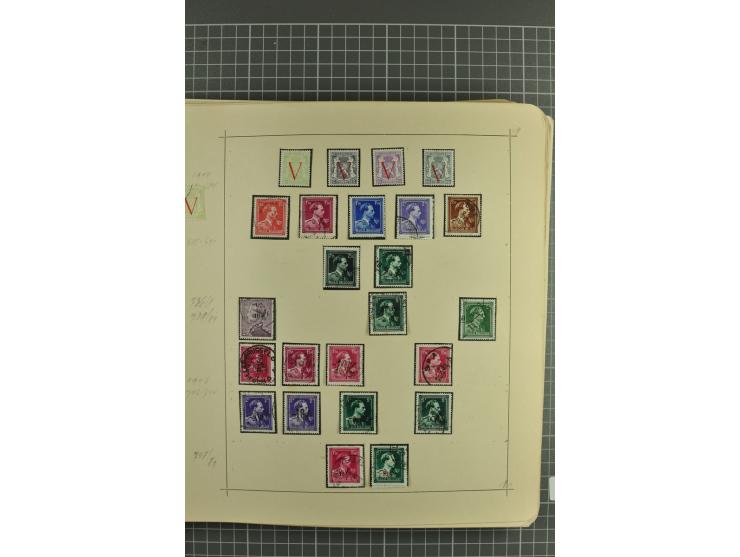1849/1970, enorm inhaltsreiche Sammlung beginnend mit Mi.-Nr. 1 und 2 mit je über 60 Exemplaren inkl. Paaren und Briefen, des