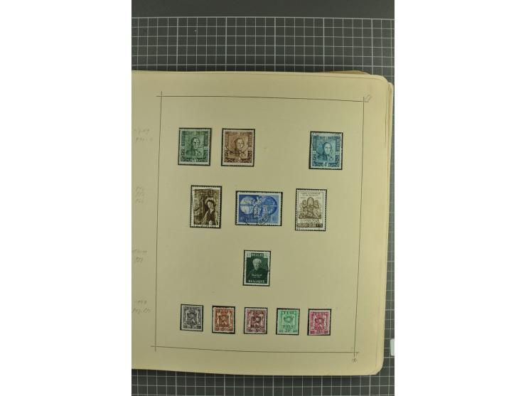 1849/1970, enorm inhaltsreiche Sammlung beginnend mit Mi.-Nr. 1 und 2 mit je über 60 Exemplaren inkl. Paaren und Briefen, des