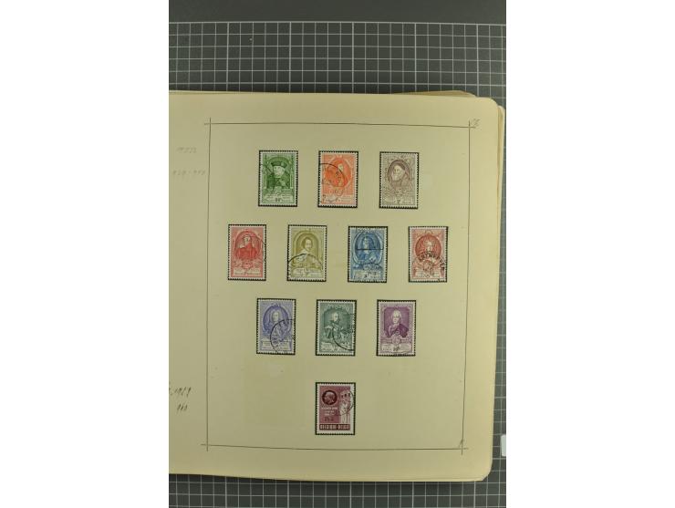 1849/1970, enorm inhaltsreiche Sammlung beginnend mit Mi.-Nr. 1 und 2 mit je über 60 Exemplaren inkl. Paaren und Briefen, des