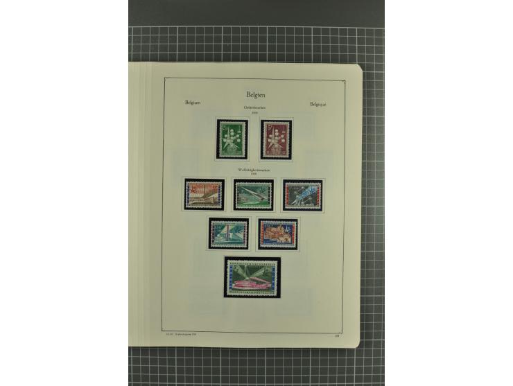1849/1962, postfrische, ungebrauchte und gestempelte Sammlung mit vielen besseren Ausgaben, dabei Rotes Kreuz 1918, Mercier, 