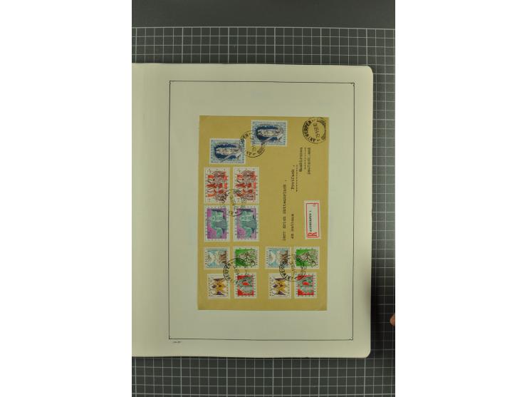 1849/1962, postfrische, ungebrauchte und gestempelte Sammlung mit vielen besseren Ausgaben, dabei Rotes Kreuz 1918, Mercier, 