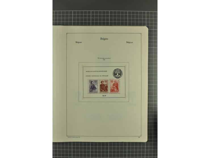 1849/1962, postfrische, ungebrauchte und gestempelte Sammlung mit vielen besseren Ausgaben, dabei Rotes Kreuz 1918, Mercier, 