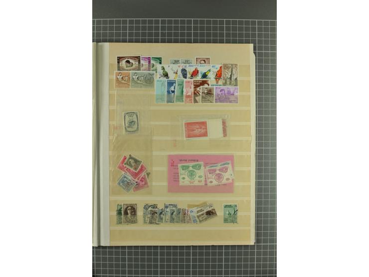 1849/1962, postfrische, ungebrauchte und gestempelte Sammlung mit vielen besseren Ausgaben, dabei Rotes Kreuz 1918, Mercier, 