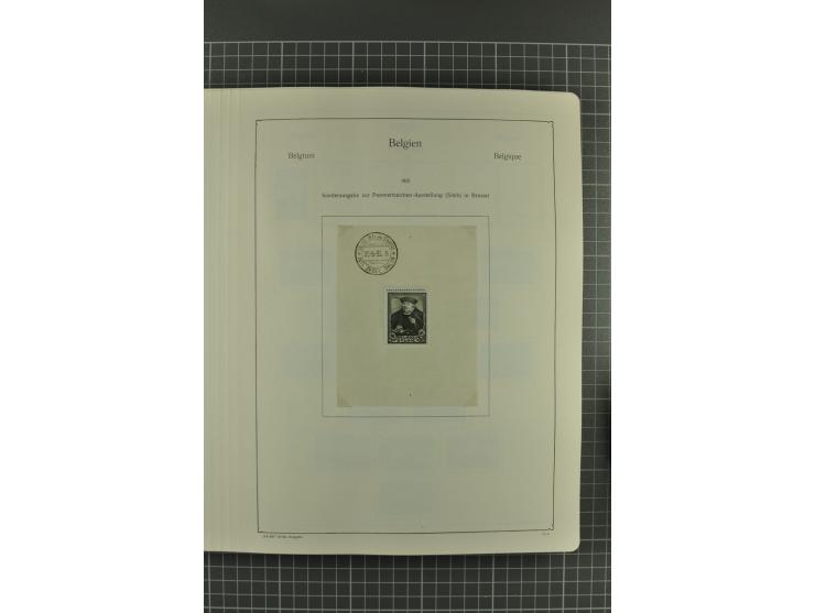 1849/1962, postfrische, ungebrauchte und gestempelte Sammlung mit vielen besseren Ausgaben, dabei Rotes Kreuz 1918, Mercier, 