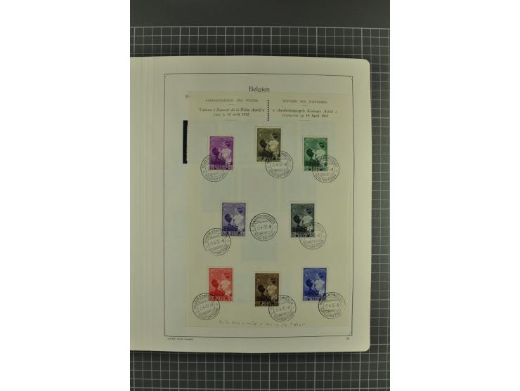 1849/1962, postfrische, ungebrauchte und gestempelte Sammlung mit vielen besseren Ausgaben, dabei Rotes Kreuz 1918, Mercier, 