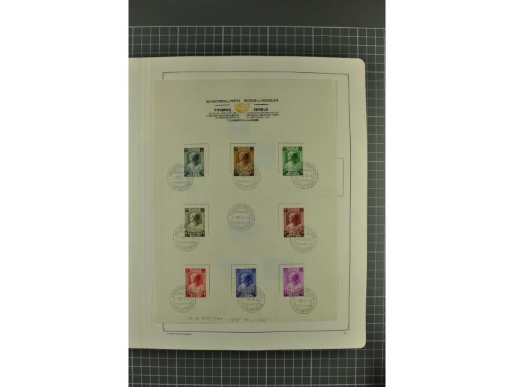1849/1962, postfrische, ungebrauchte und gestempelte Sammlung mit vielen besseren Ausgaben, dabei Rotes Kreuz 1918, Mercier, 