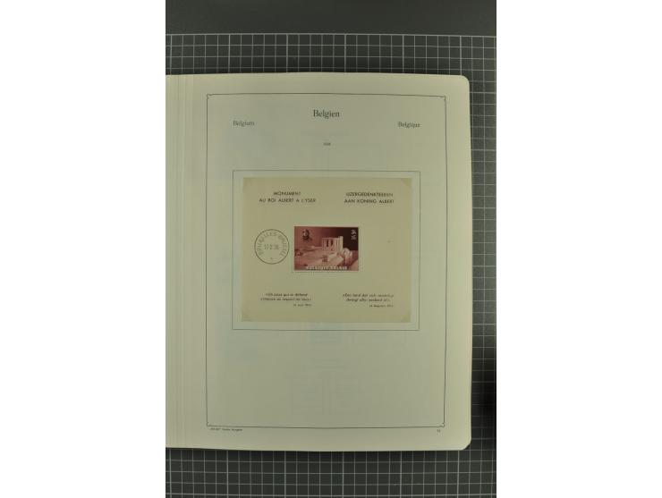 1849/1962, postfrische, ungebrauchte und gestempelte Sammlung mit vielen besseren Ausgaben, dabei Rotes Kreuz 1918, Mercier, 