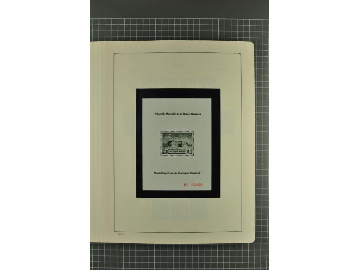 1849/1962, postfrische, ungebrauchte und gestempelte Sammlung mit vielen besseren Ausgaben, dabei Rotes Kreuz 1918, Mercier, 