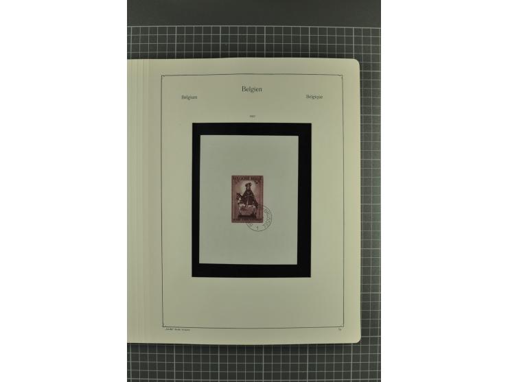 1849/1962, postfrische, ungebrauchte und gestempelte Sammlung mit vielen besseren Ausgaben, dabei Rotes Kreuz 1918, Mercier, 