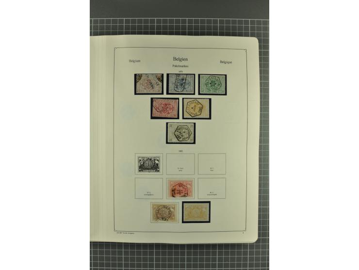 1849/1962, postfrische, ungebrauchte und gestempelte Sammlung mit vielen besseren Ausgaben, dabei Rotes Kreuz 1918, Mercier, 