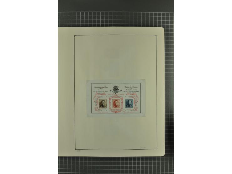 1849/1962, postfrische, ungebrauchte und gestempelte Sammlung mit vielen besseren Ausgaben, dabei Rotes Kreuz 1918, Mercier, 