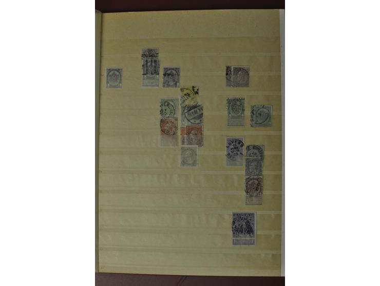 1850/1994, postfrische Sammlung 1960-81 inkl. einigen Eisenbahn- und Paketmarken in 2 Vordruckalben, dazu gestempelter und po