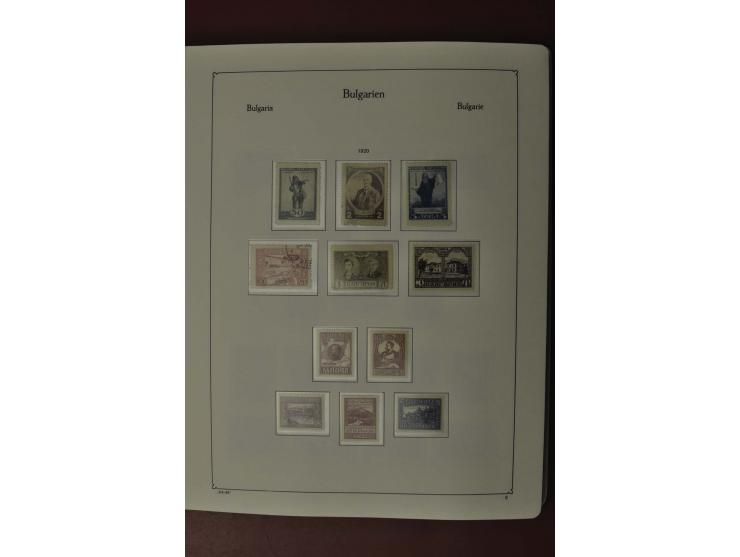 1879/2002, postfrische, ungebrauchte und gestempelte Sammlung mit u.a. Mi.-Nr. 1-5, 242-48, 252-58, 274-79, 280-85, ab 1945 i