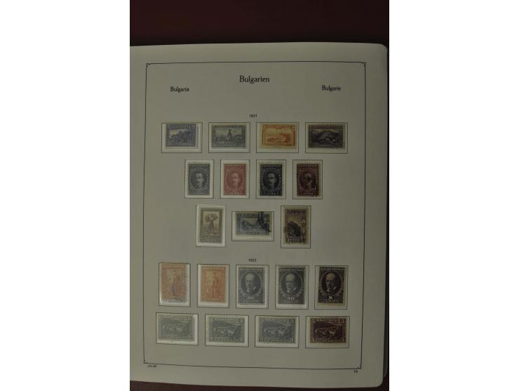 1879/2002, postfrische, ungebrauchte und gestempelte Sammlung mit u.a. Mi.-Nr. 1-5, 242-48, 252-58, 274-79, 280-85, ab 1945 i