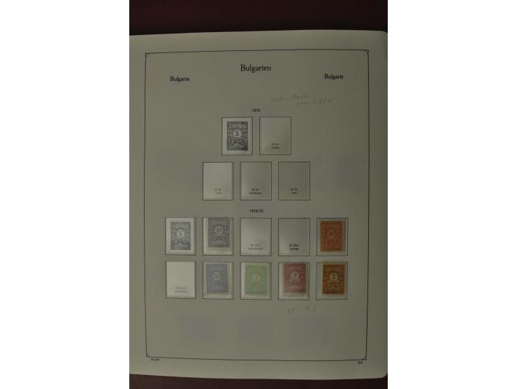 1879/2002, postfrische, ungebrauchte und gestempelte Sammlung mit u.a. Mi.-Nr. 1-5, 242-48, 252-58, 274-79, 280-85, ab 1945 i