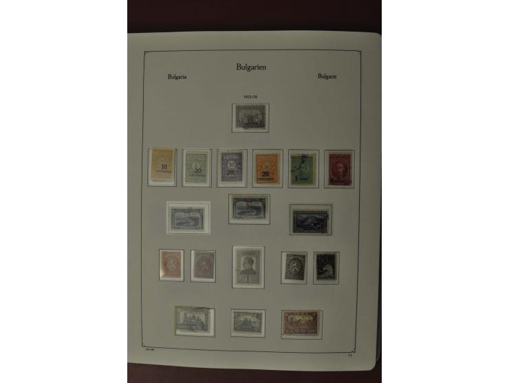 1879/2002, postfrische, ungebrauchte und gestempelte Sammlung mit u.a. Mi.-Nr. 1-5, 242-48, 252-58, 274-79, 280-85, ab 1945 i