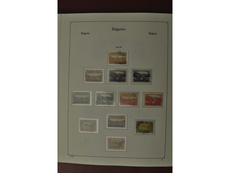 1879/2002, postfrische, ungebrauchte und gestempelte Sammlung mit u.a. Mi.-Nr. 1-5, 242-48, 252-58, 274-79, 280-85, ab 1945 i