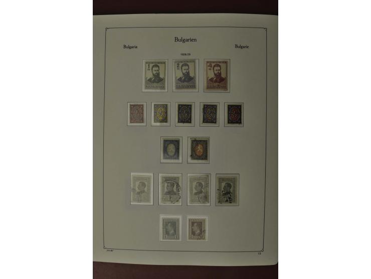 1879/2002, postfrische, ungebrauchte und gestempelte Sammlung mit u.a. Mi.-Nr. 1-5, 242-48, 252-58, 274-79, 280-85, ab 1945 i