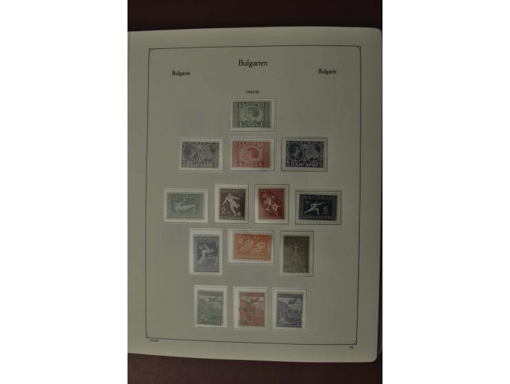 1879/2002, postfrische, ungebrauchte und gestempelte Sammlung mit u.a. Mi.-Nr. 1-5, 242-48, 252-58, 274-79, 280-85, ab 1945 i