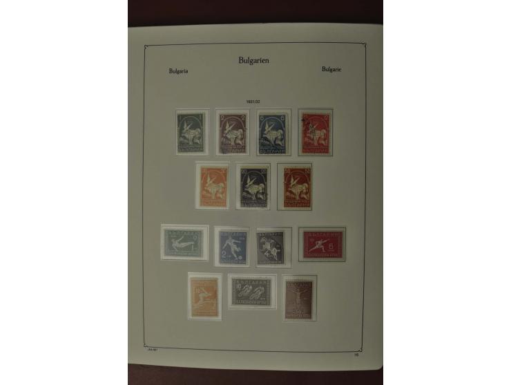 1879/2002, postfrische, ungebrauchte und gestempelte Sammlung mit u.a. Mi.-Nr. 1-5, 242-48, 252-58, 274-79, 280-85, ab 1945 i