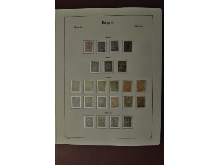 1879/2002, postfrische, ungebrauchte und gestempelte Sammlung mit u.a. Mi.-Nr. 1-5, 242-48, 252-58, 274-79, 280-85, ab 1945 i