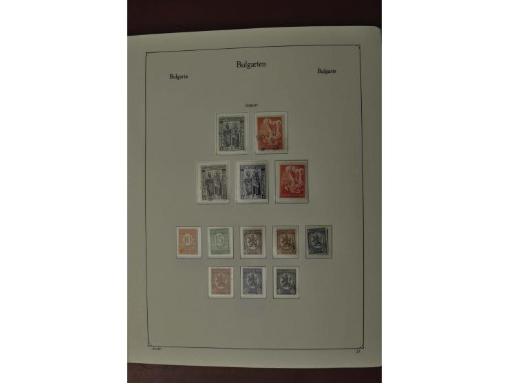 1879/2002, postfrische, ungebrauchte und gestempelte Sammlung mit u.a. Mi.-Nr. 1-5, 242-48, 252-58, 274-79, 280-85, ab 1945 i