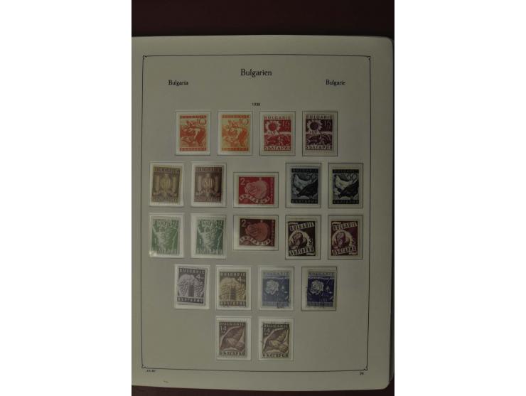 1879/2002, postfrische, ungebrauchte und gestempelte Sammlung mit u.a. Mi.-Nr. 1-5, 242-48, 252-58, 274-79, 280-85, ab 1945 i