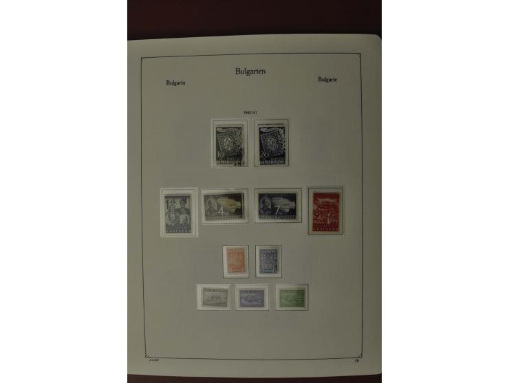 1879/2002, postfrische, ungebrauchte und gestempelte Sammlung mit u.a. Mi.-Nr. 1-5, 242-48, 252-58, 274-79, 280-85, ab 1945 i