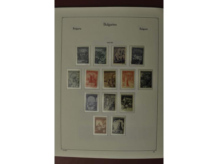 1879/2002, postfrische, ungebrauchte und gestempelte Sammlung mit u.a. Mi.-Nr. 1-5, 242-48, 252-58, 274-79, 280-85, ab 1945 i