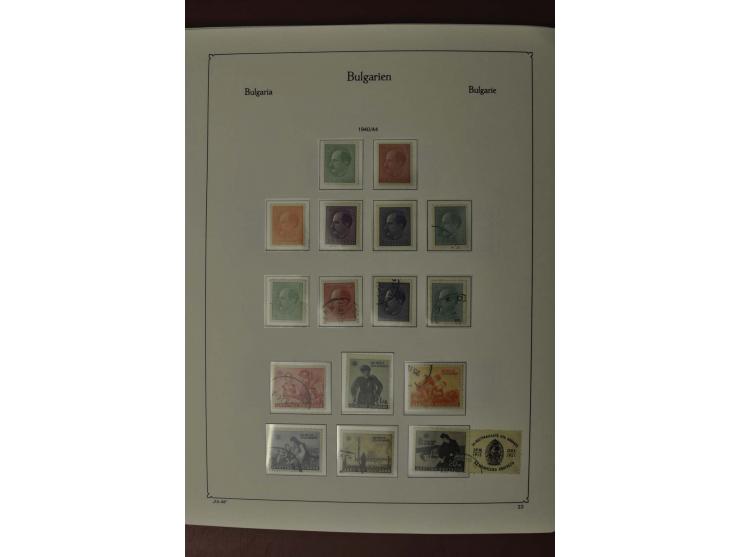 1879/2002, postfrische, ungebrauchte und gestempelte Sammlung mit u.a. Mi.-Nr. 1-5, 242-48, 252-58, 274-79, 280-85, ab 1945 i