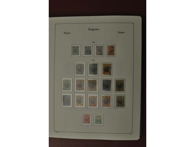 1879/2002, postfrische, ungebrauchte und gestempelte Sammlung mit u.a. Mi.-Nr. 1-5, 242-48, 252-58, 274-79, 280-85, ab 1945 i