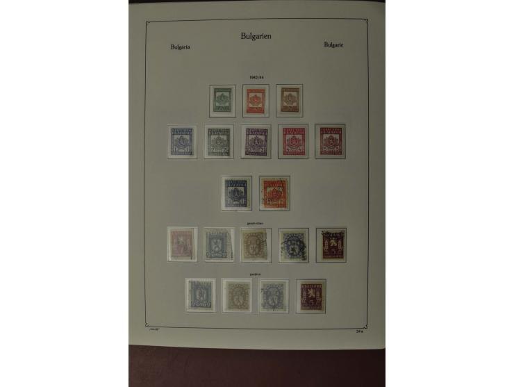 1879/2002, postfrische, ungebrauchte und gestempelte Sammlung mit u.a. Mi.-Nr. 1-5, 242-48, 252-58, 274-79, 280-85, ab 1945 i