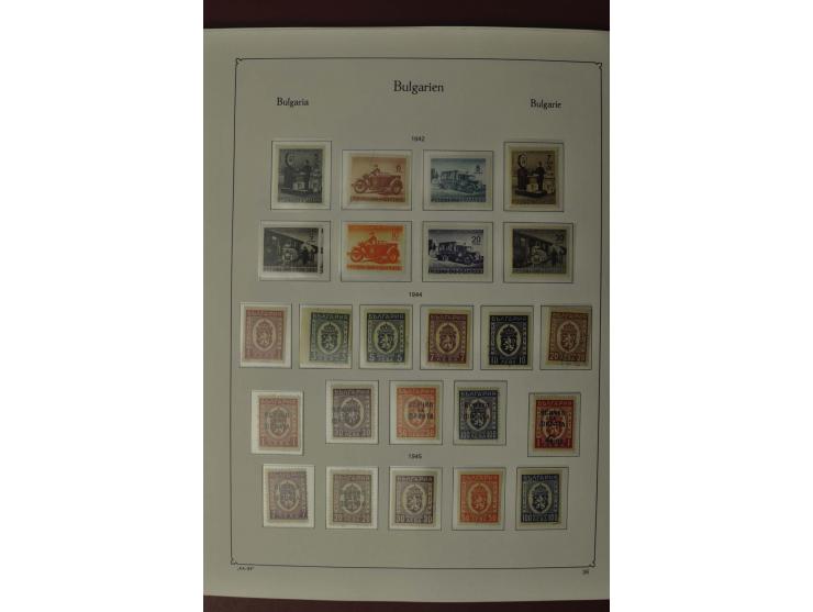 1879/2002, postfrische, ungebrauchte und gestempelte Sammlung mit u.a. Mi.-Nr. 1-5, 242-48, 252-58, 274-79, 280-85, ab 1945 i