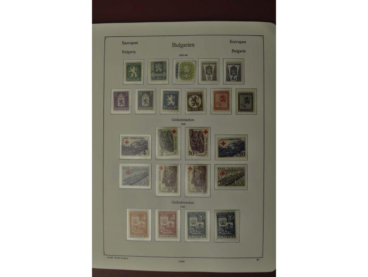 1879/2002, postfrische, ungebrauchte und gestempelte Sammlung mit u.a. Mi.-Nr. 1-5, 242-48, 252-58, 274-79, 280-85, ab 1945 i