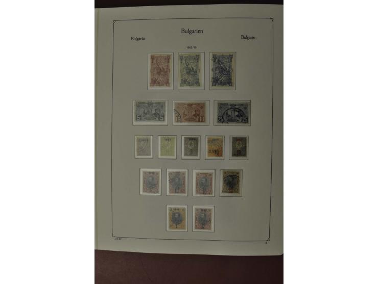 1879/2002, postfrische, ungebrauchte und gestempelte Sammlung mit u.a. Mi.-Nr. 1-5, 242-48, 252-58, 274-79, 280-85, ab 1945 i