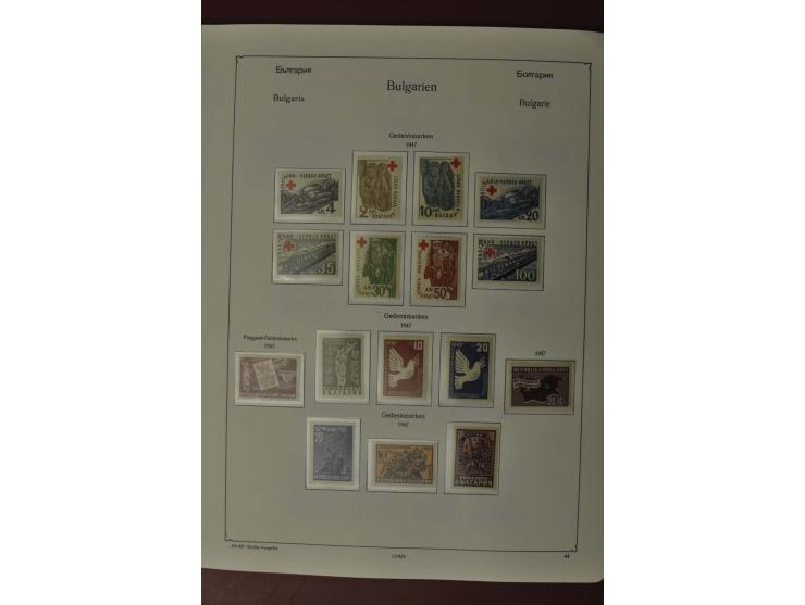 1879/2002, postfrische, ungebrauchte und gestempelte Sammlung mit u.a. Mi.-Nr. 1-5, 242-48, 252-58, 274-79, 280-85, ab 1945 i