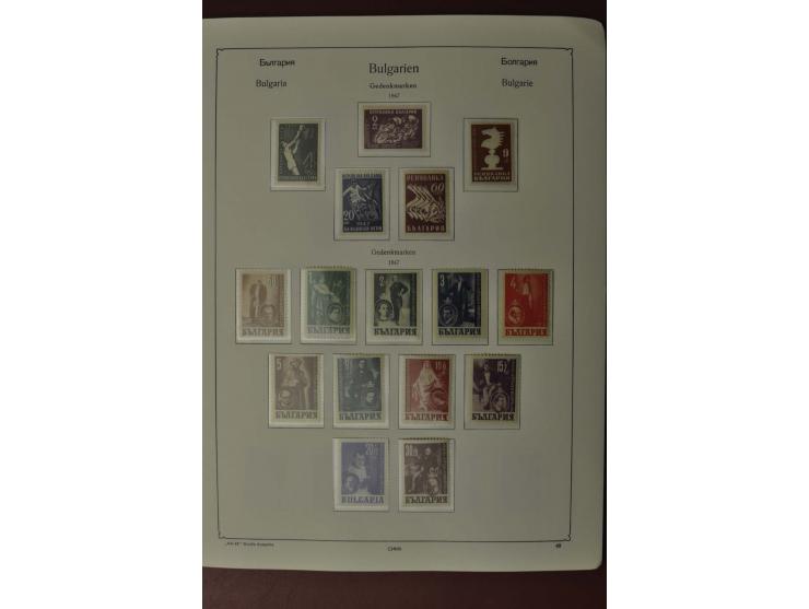 1879/2002, postfrische, ungebrauchte und gestempelte Sammlung mit u.a. Mi.-Nr. 1-5, 242-48, 252-58, 274-79, 280-85, ab 1945 i