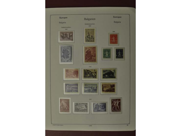 1879/2002, postfrische, ungebrauchte und gestempelte Sammlung mit u.a. Mi.-Nr. 1-5, 242-48, 252-58, 274-79, 280-85, ab 1945 i
