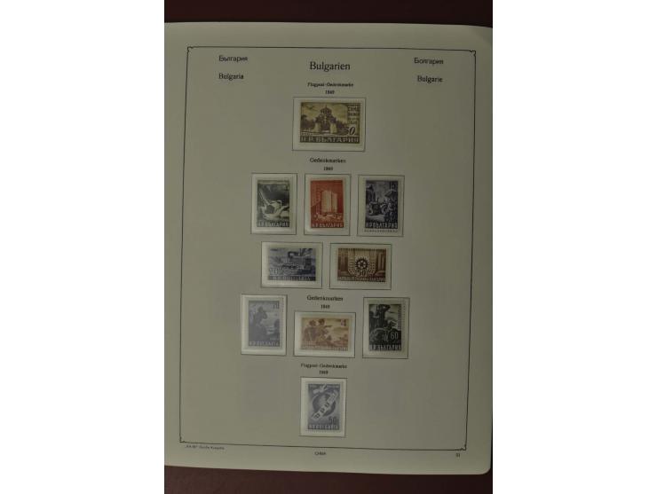 1879/2002, postfrische, ungebrauchte und gestempelte Sammlung mit u.a. Mi.-Nr. 1-5, 242-48, 252-58, 274-79, 280-85, ab 1945 i