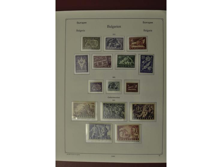 1879/2002, postfrische, ungebrauchte und gestempelte Sammlung mit u.a. Mi.-Nr. 1-5, 242-48, 252-58, 274-79, 280-85, ab 1945 i