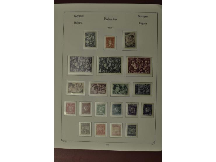 1879/2002, postfrische, ungebrauchte und gestempelte Sammlung mit u.a. Mi.-Nr. 1-5, 242-48, 252-58, 274-79, 280-85, ab 1945 i