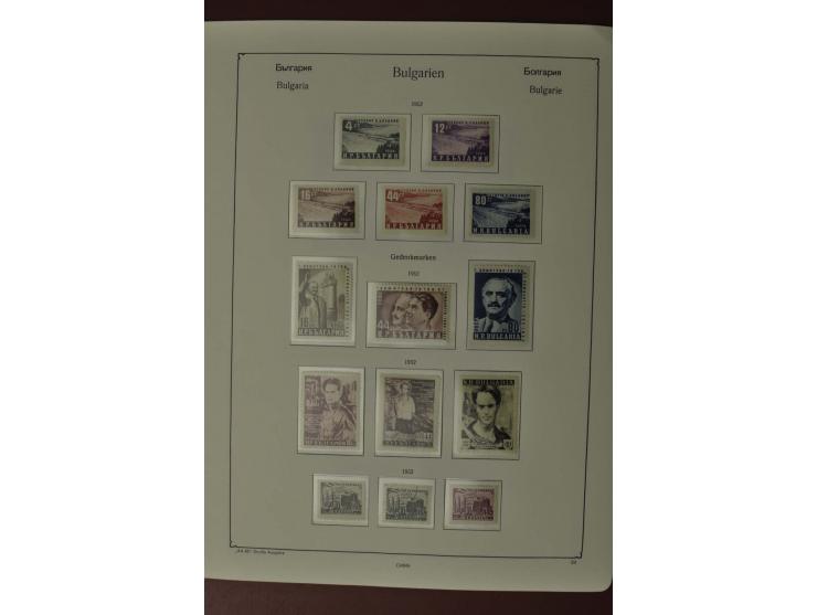 1879/2002, postfrische, ungebrauchte und gestempelte Sammlung mit u.a. Mi.-Nr. 1-5, 242-48, 252-58, 274-79, 280-85, ab 1945 i