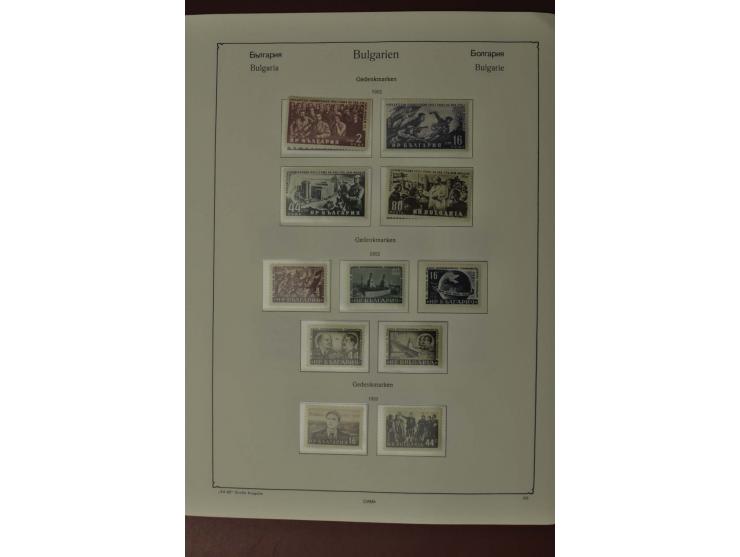 1879/2002, postfrische, ungebrauchte und gestempelte Sammlung mit u.a. Mi.-Nr. 1-5, 242-48, 252-58, 274-79, 280-85, ab 1945 i
